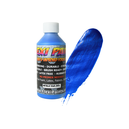 Flexi Paint - niebieski metaliczny 100g